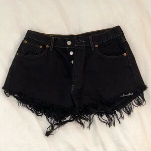 Vintage, Reworked Black Levi’s